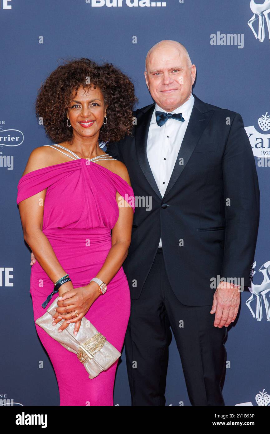 Tribute to Bambi 2024 Dennenesch Zoude und Stephan Koehler beim Tribute to Bambi 2024 im JW Marriott Hotel Berlin am 05.09.2024 in Berlin. *** Tribute to Bambi 2024 Dennenesch Zoude und Stephan Koehler bei der Tribute to Bambi 2024 im JW Marriott Hotel Berlin am 05 09 2024 in Berlin Copyright: XEventpressxKochanx Stockfoto