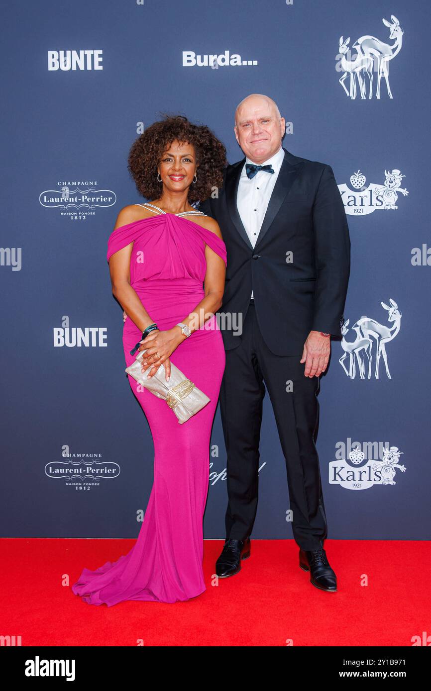 Tribute to Bambi 2024 Dennenesch Zoude und Stephan Koehler beim Tribute to Bambi 2024 im JW Marriott Hotel Berlin am 05.09.2024 in Berlin. *** Tribute to Bambi 2024 Dennenesch Zoude und Stephan Koehler bei der Tribute to Bambi 2024 im JW Marriott Hotel Berlin am 05 09 2024 in Berlin Copyright: XEventpressxKochanx Stockfoto