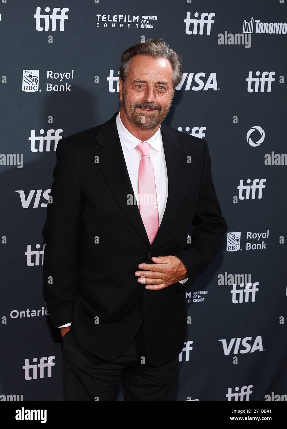 Toronto, Kanada. September 2024. Leland Douglas besucht die Premiere von Nussknacker während des Toronto International Film Festivals 2024 in der Roy Thomson Hall am 5. September 2024 in Toronto, Ontario. Foto: PICJER/imageSPACE Credit: Imagespace/Alamy Live News Stockfoto