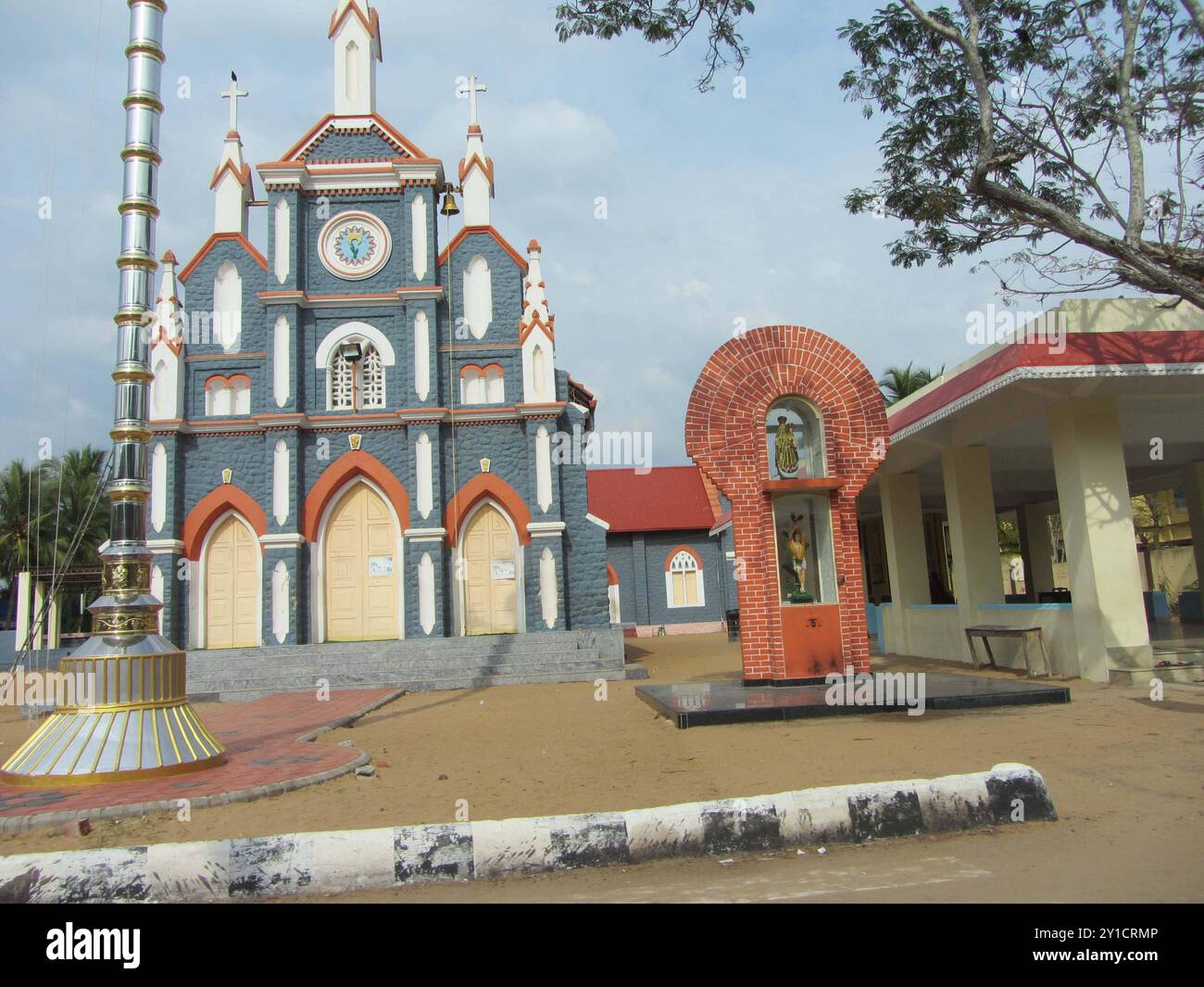 Thr Syro malabarische Kirche kerala indien Syro malabarische Kirche kerala indien Stockfoto