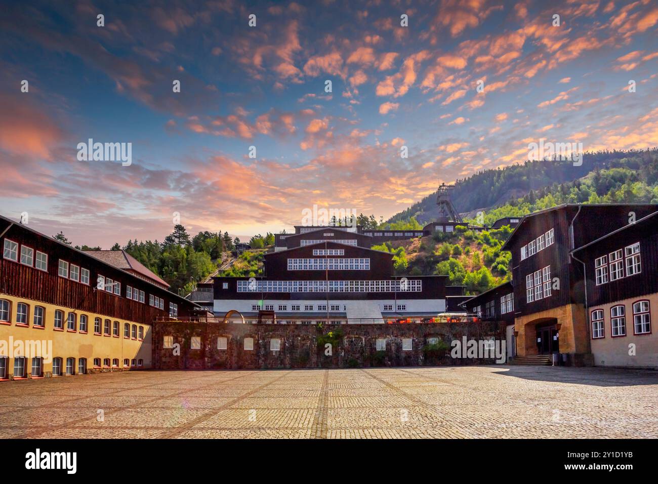 Erzbergwerk Rammelsberg, Goslar, Deutschland Stockfoto