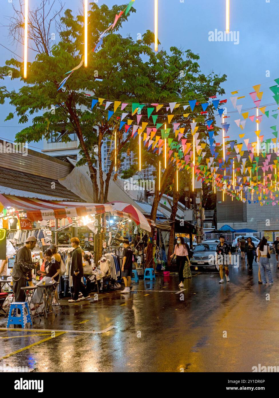 Chatuchak Wochenendmarkt in Bangkok/Thailand Stockfoto