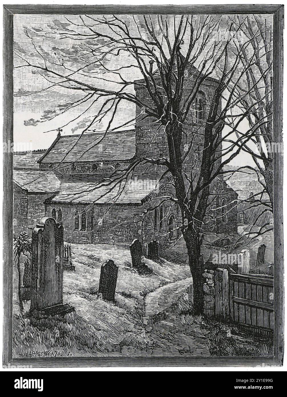 St. Michael and All Angels Church, Newburn, Tyne & Wear Stockfoto