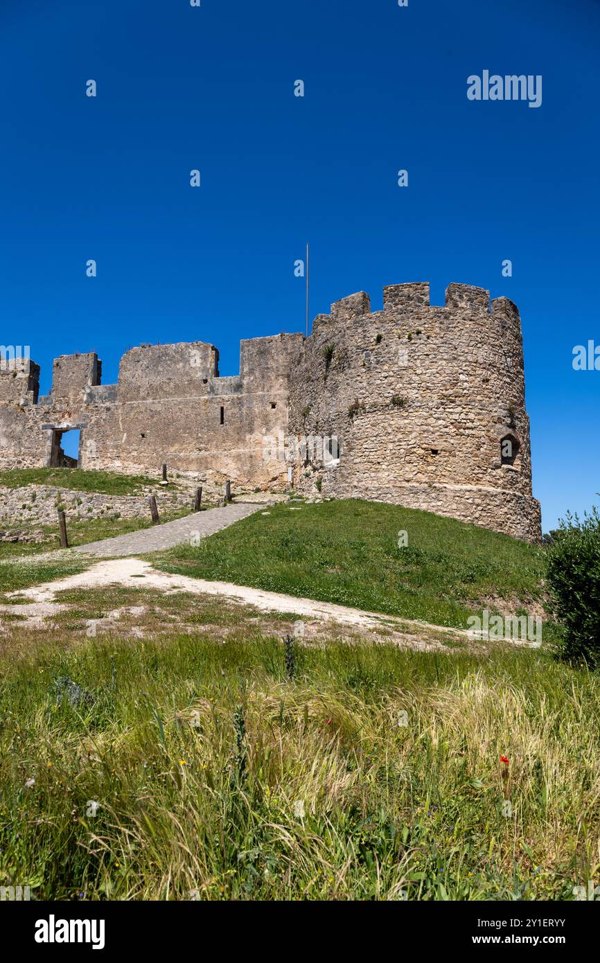 Schloss Torres Vedras in Torres Vedras, Portugal. Stockfoto