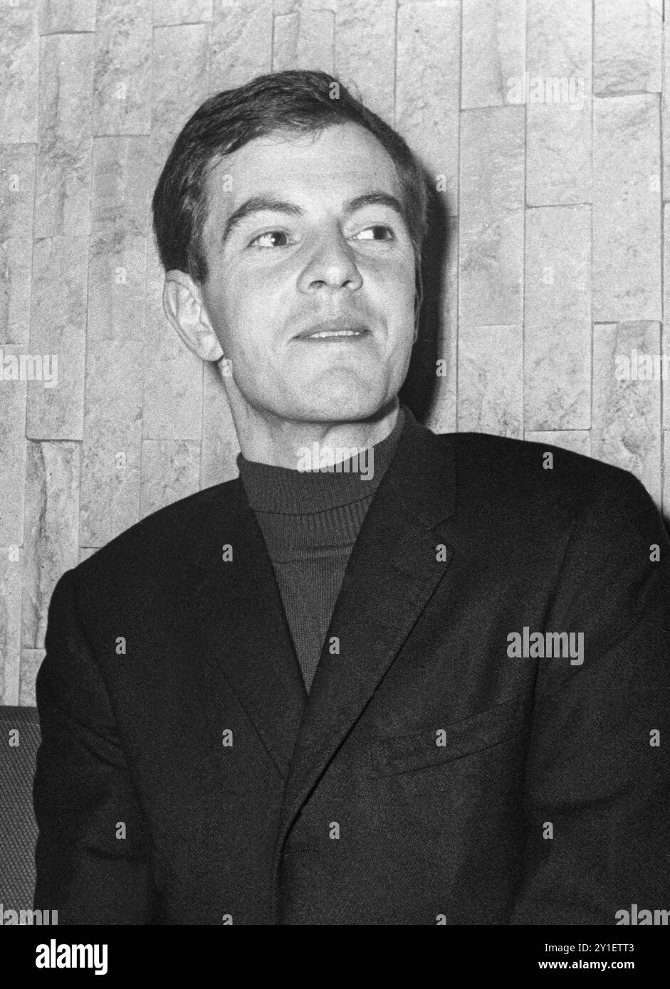 PETER WATKINS englischer Regisseur in Stockholm, um den neuen Film Wargame zu starten Stockfoto