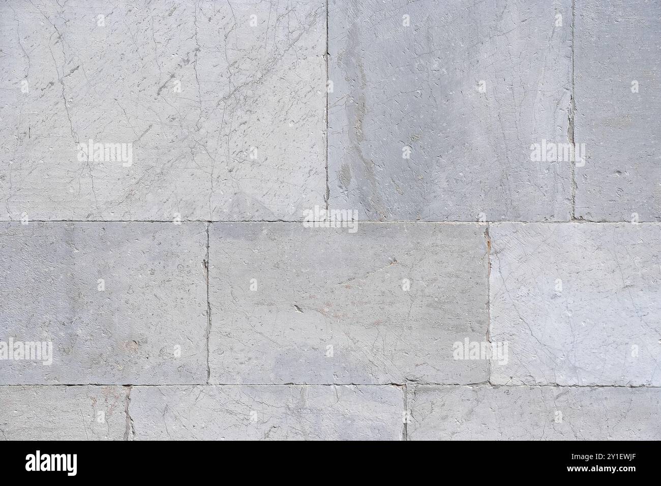 Alte mittelalterliche weißer Marmor Wand als Hintergrund Stockfoto