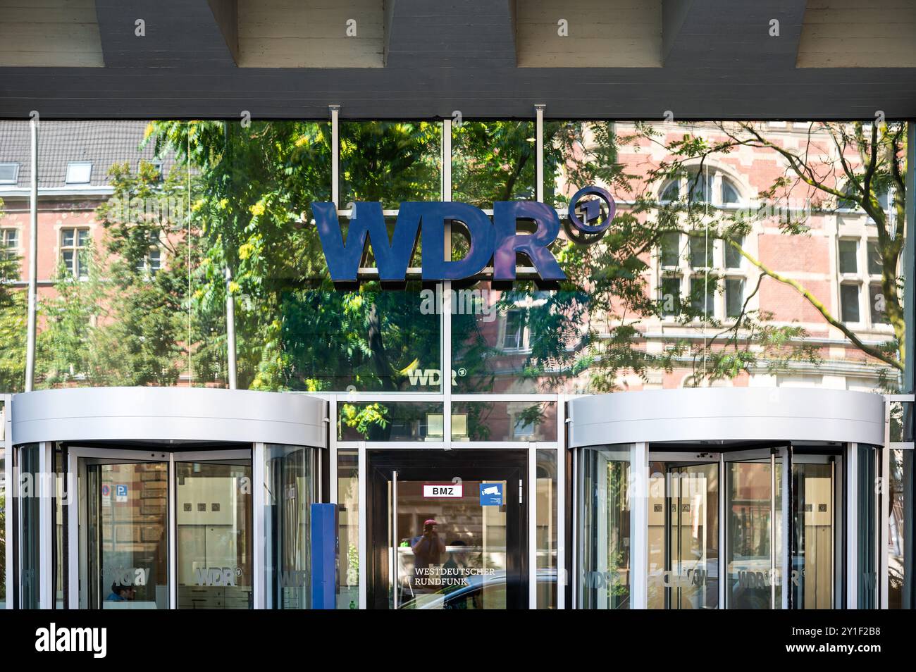 Köln, Nordrhein-Westfalen, Deutschland, 25. Juli 2024 - Hauptsitz des WDR Stockfoto