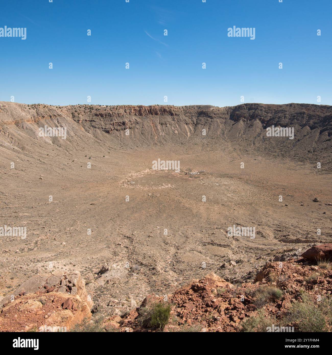 Meteor Crater Natural Landmark, Arizona Stockfoto