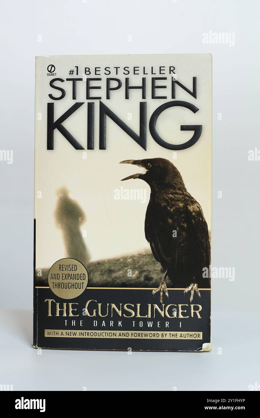 Houston, Texas, USA – 5. September 2024: Der Roman von Stephen King Stockfoto