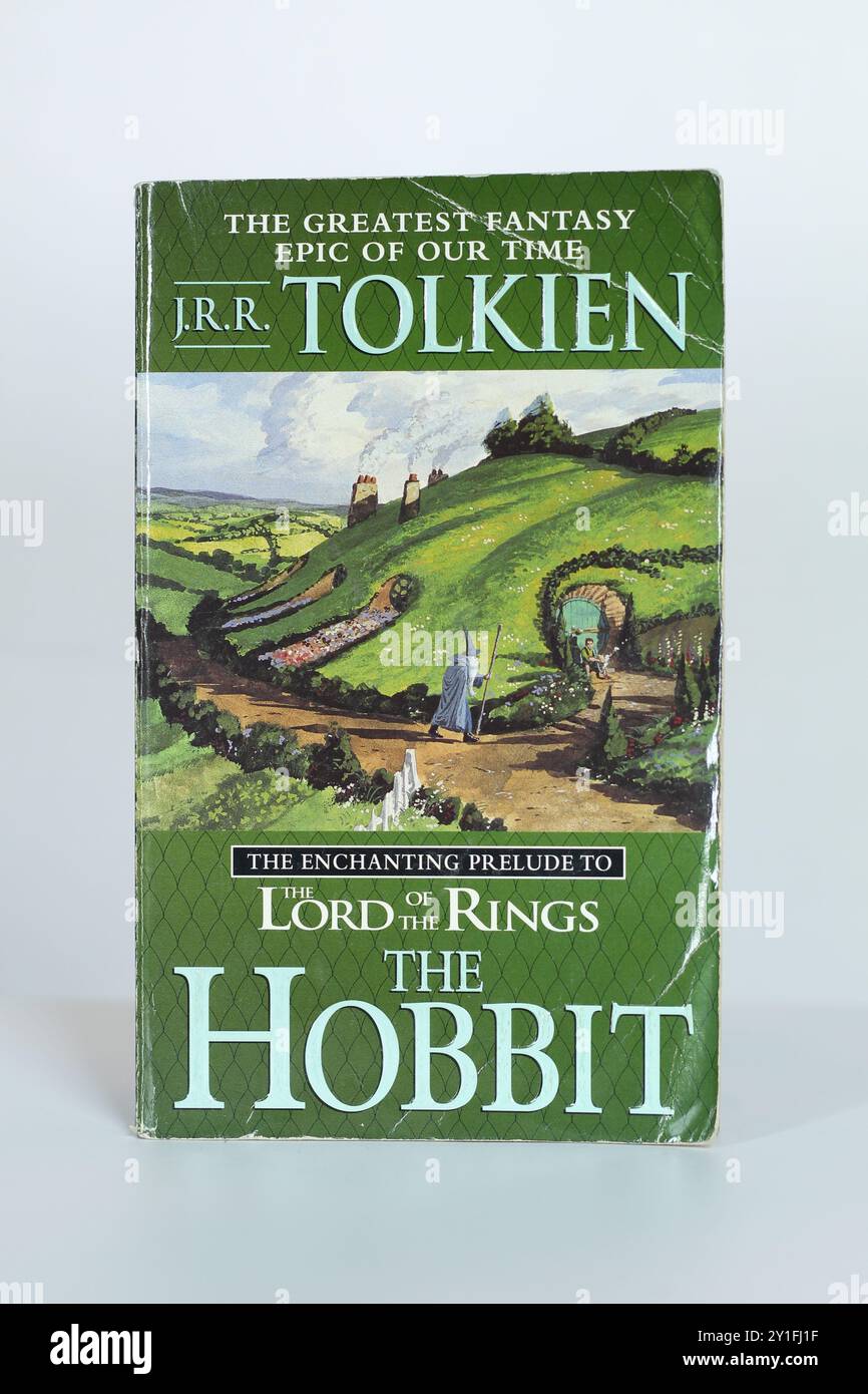 Houston, Texas, USA – 5. September 2024: Der Hobbit-Roman von J.R.R. Tolkie Stockfoto