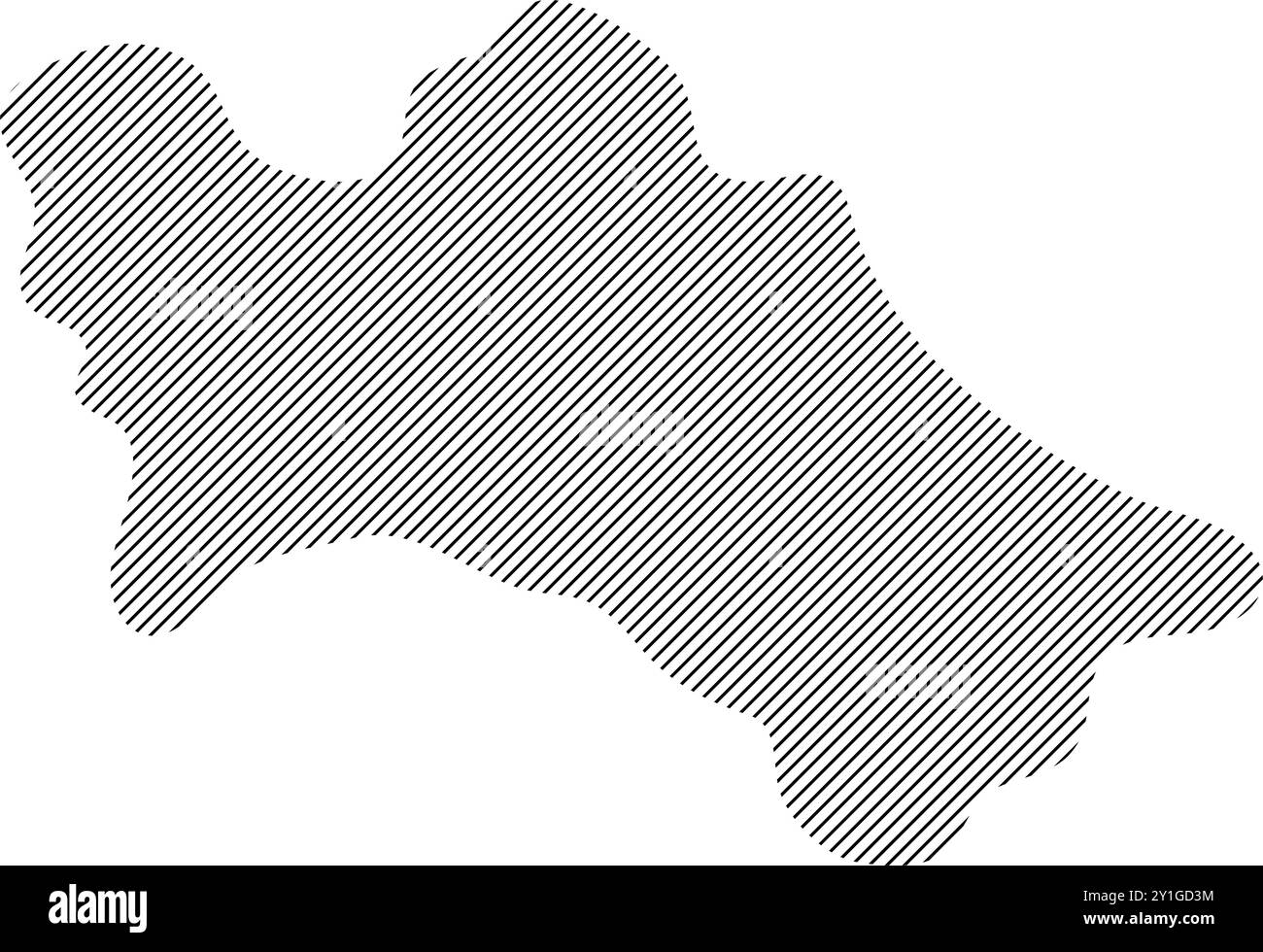 Türkimenistan Kartensymbol Illustration Design Stock Vektor