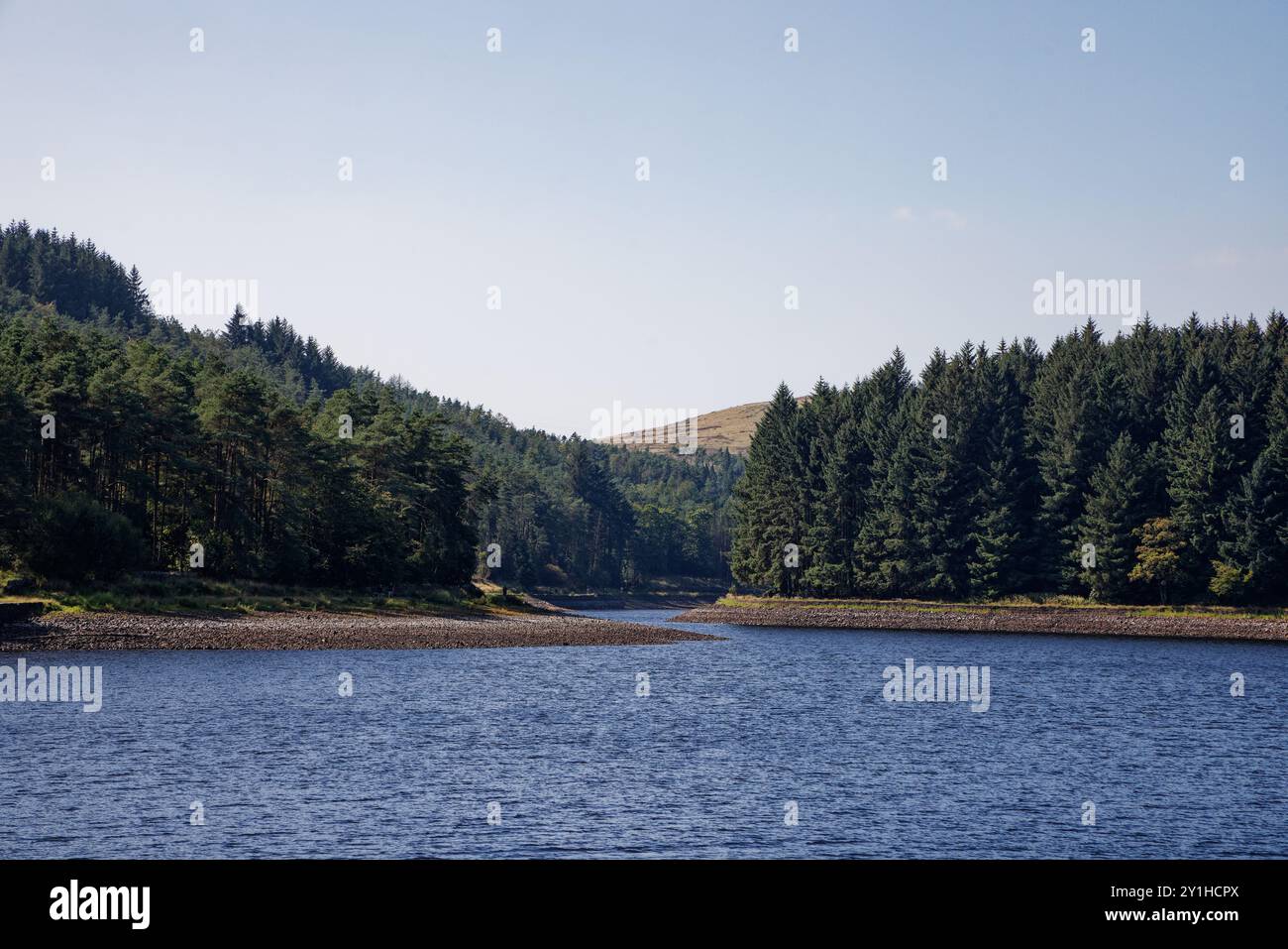 Das Quellgebiet des Turton und Entwistle Reservoir, Blackburn, Lancashire. Stockfoto