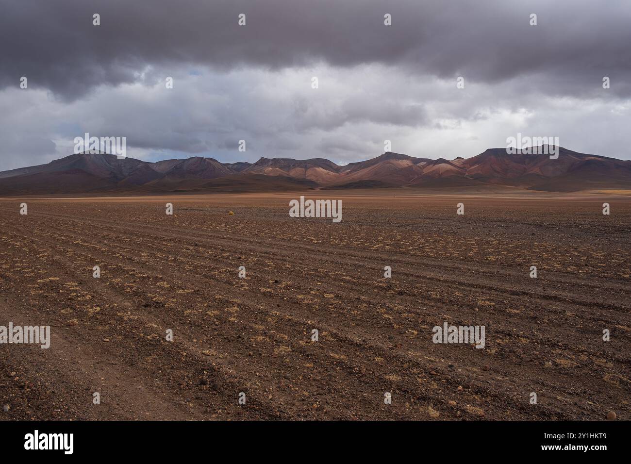 Salvador Dali Wüste im Eduardo Avaroa Andenfauna National Reserve in Bolivien. Stockfoto