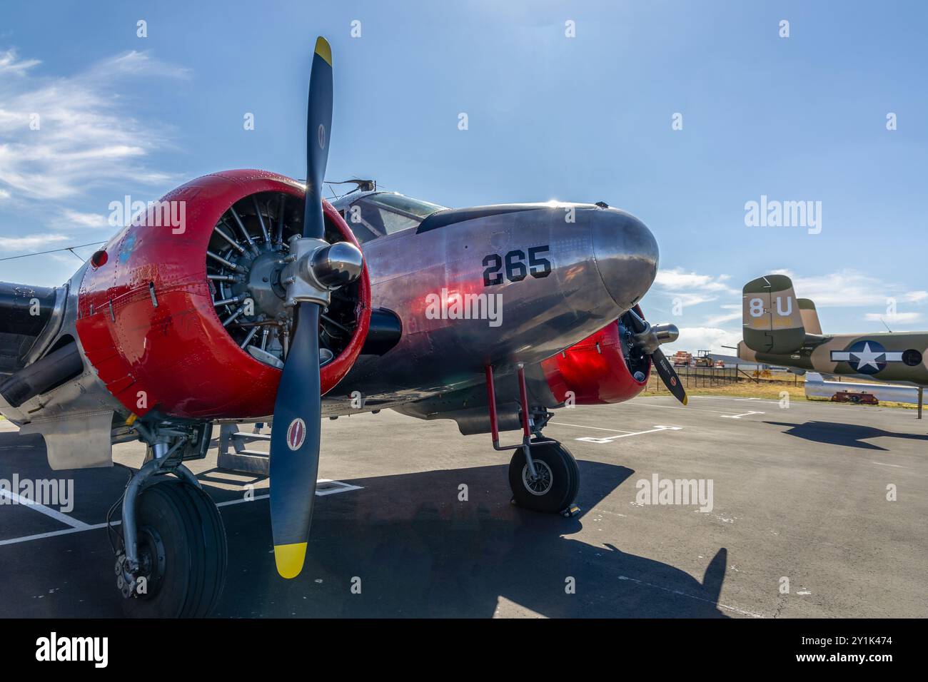 Denver, Colorado – 1. September 2024: Geschichte wird zum Leben erweckt Showcase im Centennial Airport, Denver, Colorado Stockfoto