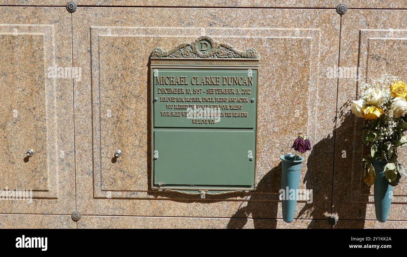 6. September 2024 Schauspieler Michael Clarke Duncan Grave im Forest