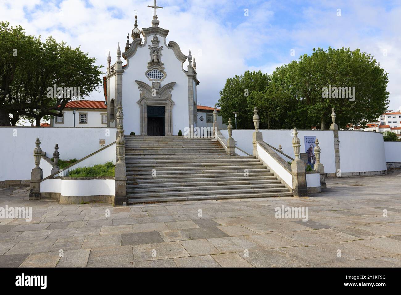 Kapelle unserer Lieben Frau von Qualen, Viana do Castelo, Minho, Portugal, Europa Stockfoto