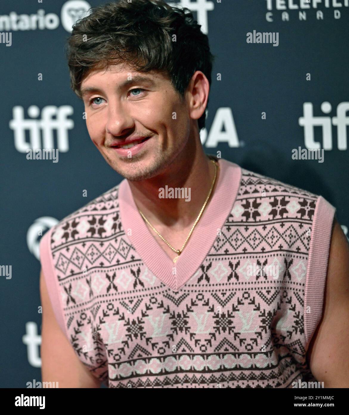 Toronto, Kanada. September 2024. Barry Keoghan nimmt an der Premiere von „Bird“ auf der TIFF Lightbox während des Toronto International Film Festivals am Samstag, den 7. September 2024, Teil. Foto: Chris Chew/UPI Credit: UPI/Alamy Live News Stockfoto