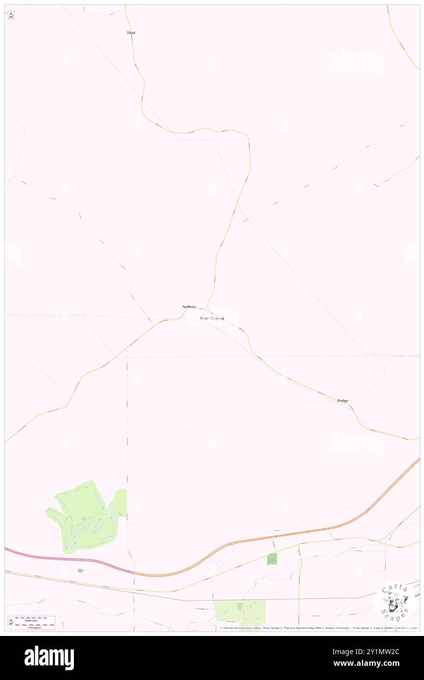 Dixie Crossing, Walla Walla County, USA, Vereinigte Staaten, Washington, n 46 5' 31'', S 118 28' 18'', Karte, Cartascapes Map, veröffentlicht 2024. Erkunden Sie Cartascapes, eine Karte, die die vielfältigen Landschaften, Kulturen und Ökosysteme der Erde enthüllt. Reisen Sie durch Zeit und Raum und entdecken Sie die Verflechtungen der Vergangenheit, Gegenwart und Zukunft unseres Planeten. Stockfoto