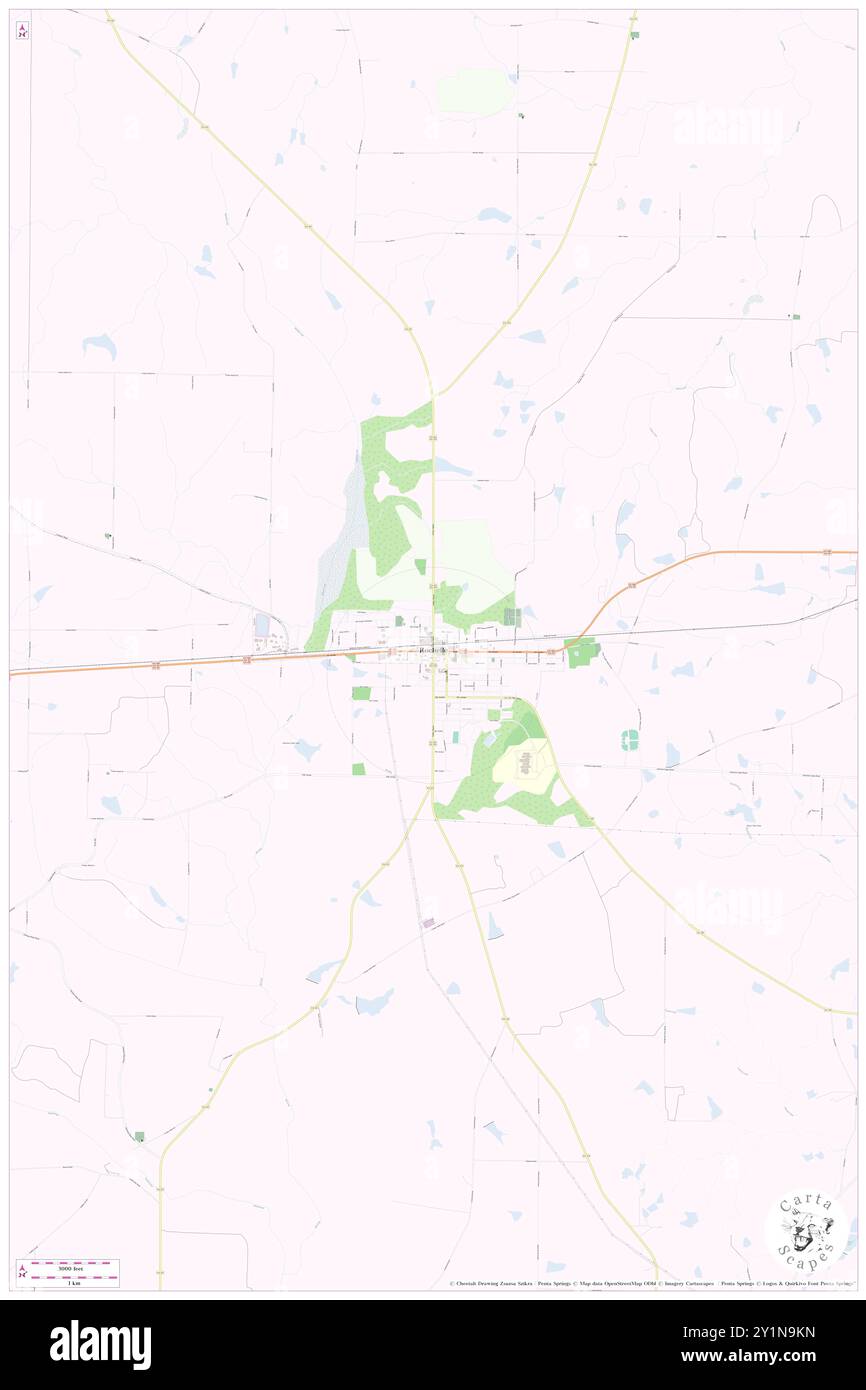 Rochelle, Wilcox County, USA, USA, Georgia, n 31 57' 3'', S 83 27' 22'', Karte, Cartascapes Map, veröffentlicht 2024. Erkunden Sie Cartascapes, eine Karte, die die vielfältigen Landschaften, Kulturen und Ökosysteme der Erde enthüllt. Reisen Sie durch Zeit und Raum und entdecken Sie die Verflechtungen der Vergangenheit, Gegenwart und Zukunft unseres Planeten. Stockfoto