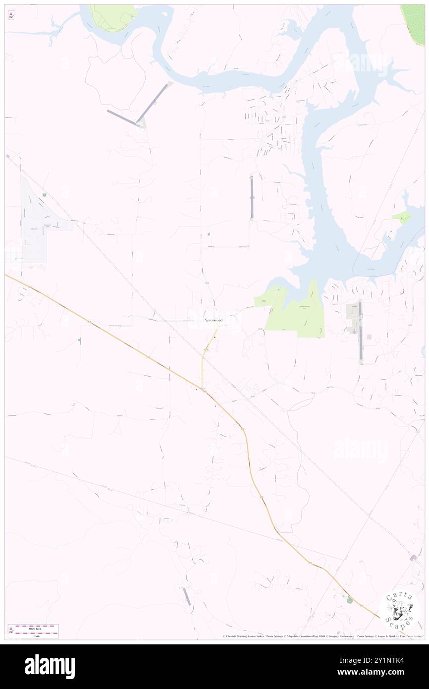 Spicewood, Burnet County, USA, USA, Texas, n 30 28' 31''', S 98 9' 23'', Karte, Cartascapes Map, veröffentlicht 2024. Erkunden Sie Cartascapes, eine Karte, die die vielfältigen Landschaften, Kulturen und Ökosysteme der Erde enthüllt. Reisen Sie durch Zeit und Raum und entdecken Sie die Verflechtungen der Vergangenheit, Gegenwart und Zukunft unseres Planeten. Stockfoto