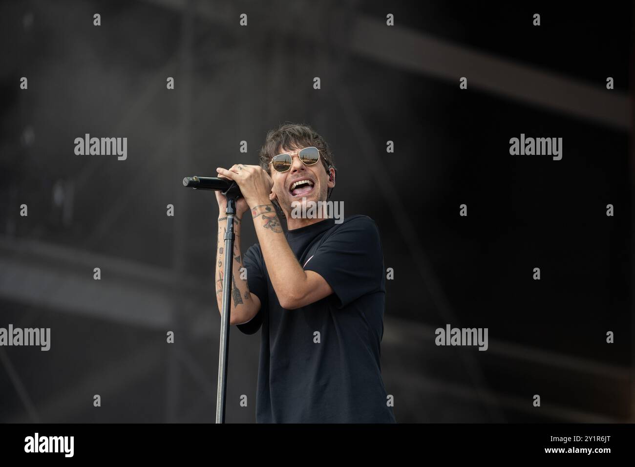 Lollapalooza 2024, Berlin, Deutschland, 7. September 2024, Louis Tomlinson. Quelle: Colin Darbyshire/Alamy Live News Stockfoto