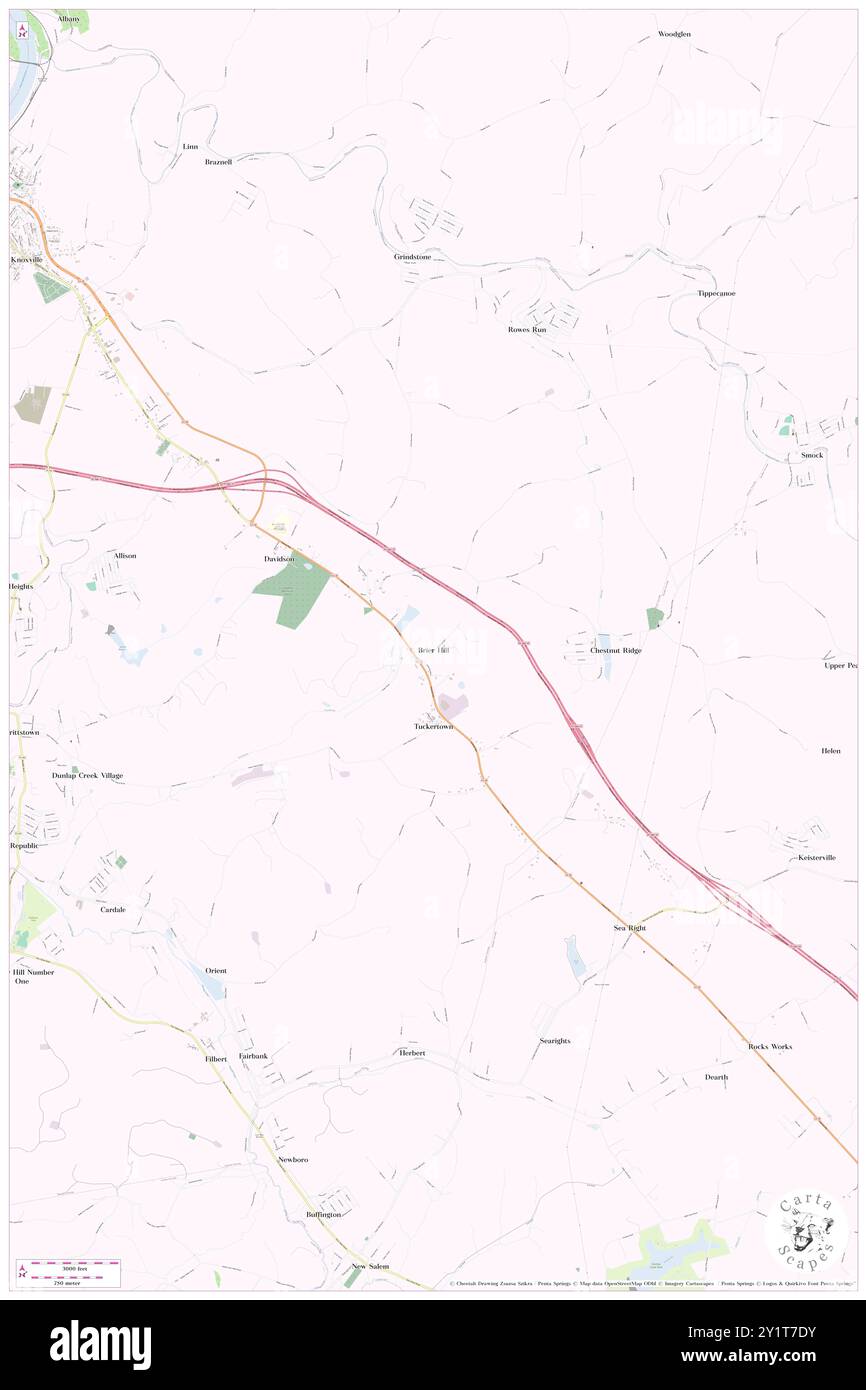 Brier Hill, Fayette County, USA, USA, Pennsylvania, n 39 58' 49'', S 79 49' 41'', Karte, Cartascapes Map, veröffentlicht 2024. Erkunden Sie Cartascapes, eine Karte, die die vielfältigen Landschaften, Kulturen und Ökosysteme der Erde enthüllt. Reisen Sie durch Zeit und Raum und entdecken Sie die Verflechtungen der Vergangenheit, Gegenwart und Zukunft unseres Planeten. Stockfoto