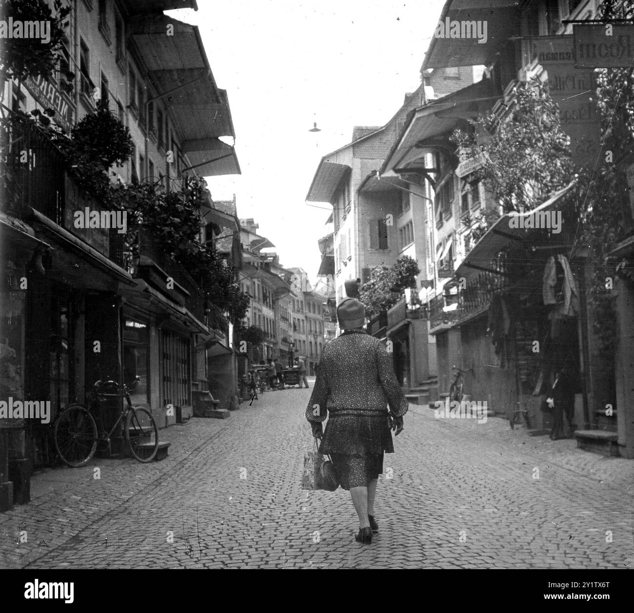 Interlaken, Schweiz, 1927 Stockfoto