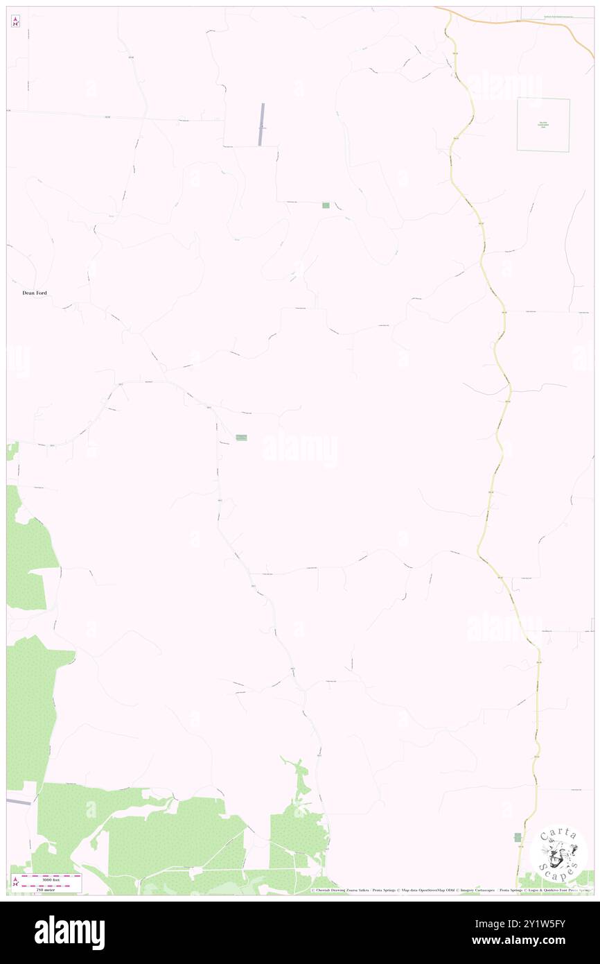 De Camp (historisch), Phelps County, USA, USA, Missouri, n 37 54' 0'', S 91 35' 43'', Karte, Cartascapes Map, veröffentlicht 2024. Erkunden Sie Cartascapes, eine Karte, die die vielfältigen Landschaften, Kulturen und Ökosysteme der Erde enthüllt. Reisen Sie durch Zeit und Raum und entdecken Sie die Verflechtungen der Vergangenheit, Gegenwart und Zukunft unseres Planeten. Stockfoto