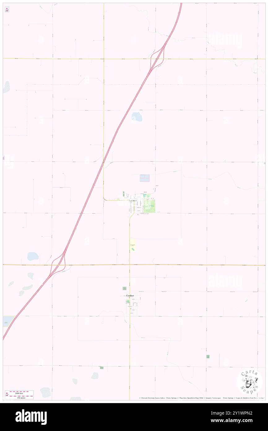 Latimer, Franklin County, USA, USA, Iowa, n 42 45' 47'', S 93 22' 5'', Karte, Cartascapes Map, veröffentlicht 2024. Erkunden Sie Cartascapes, eine Karte, die die vielfältigen Landschaften, Kulturen und Ökosysteme der Erde enthüllt. Reisen Sie durch Zeit und Raum und entdecken Sie die Verflechtungen der Vergangenheit, Gegenwart und Zukunft unseres Planeten. Stockfoto