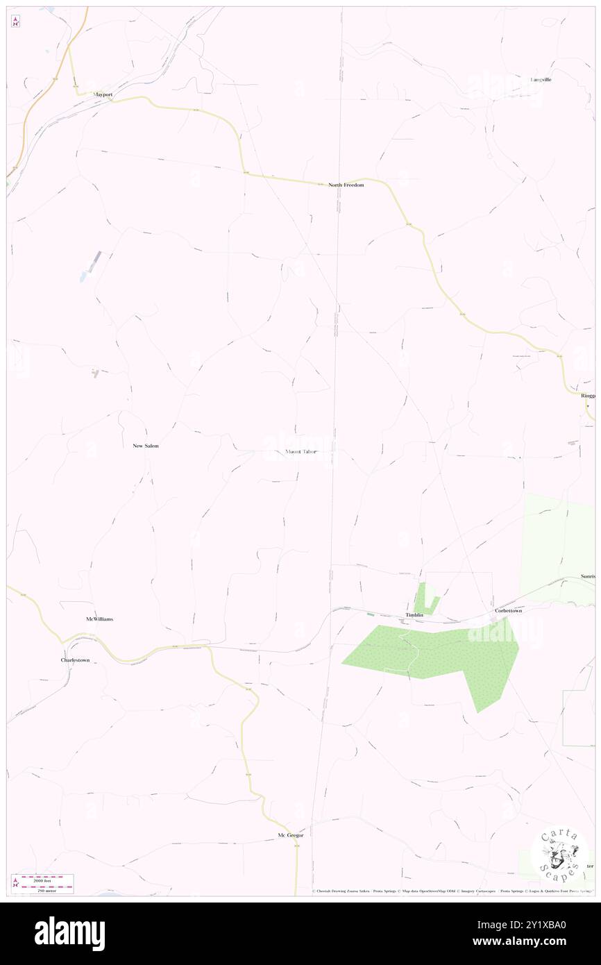 Mount Tabor, Armstrong County, USA, USA, Pennsylvania, n 40 59' 15'', S 79 13' 3'', Karte, Cartascapes Map, veröffentlicht 2024. Erkunden Sie Cartascapes, eine Karte, die die vielfältigen Landschaften, Kulturen und Ökosysteme der Erde enthüllt. Reisen Sie durch Zeit und Raum und entdecken Sie die Verflechtungen der Vergangenheit, Gegenwart und Zukunft unseres Planeten. Stockfoto