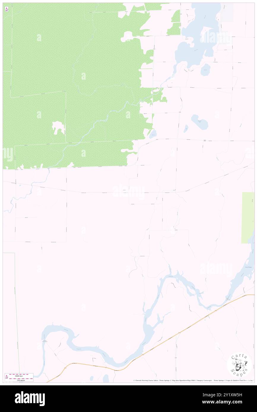 Kaiser (historisch), Price County, USA, USA, Wisconsin, n 45 54' 34''', S 90 33' 5'', Karte, Cartascapes Map, veröffentlicht 2024. Erkunden Sie Cartascapes, eine Karte, die die vielfältigen Landschaften, Kulturen und Ökosysteme der Erde enthüllt. Reisen Sie durch Zeit und Raum und entdecken Sie die Verflechtungen der Vergangenheit, Gegenwart und Zukunft unseres Planeten. Stockfoto