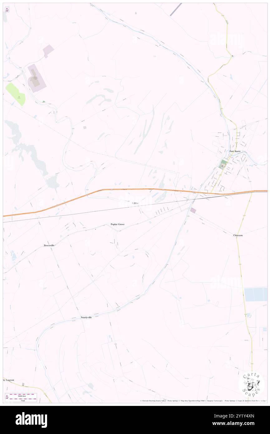 Gibbs, Saint Landry Parish, USA, USA, Louisiana, n 30 32' 35'', S 91 59' 31'', Karte, Cartascapes Map, veröffentlicht 2024. Erkunden Sie Cartascapes, eine Karte, die die vielfältigen Landschaften, Kulturen und Ökosysteme der Erde enthüllt. Reisen Sie durch Zeit und Raum und entdecken Sie die Verflechtungen der Vergangenheit, Gegenwart und Zukunft unseres Planeten. Stockfoto