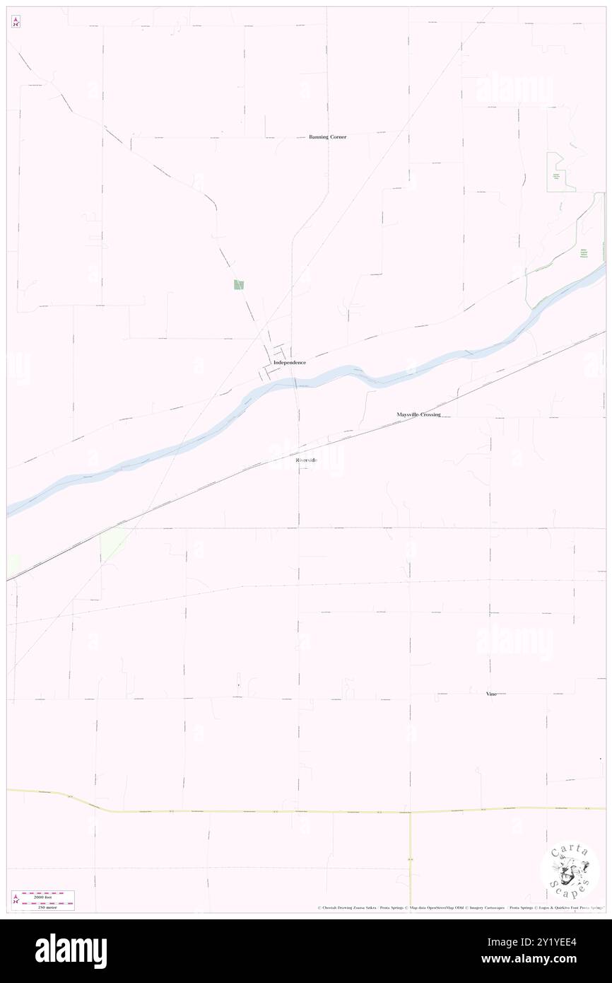 Riverside, Fountain County, USA, USA, Indiana, n 40 19' 30'', S 87 9' 58'', Karte, Cartascapes Map, veröffentlicht 2024. Erkunden Sie Cartascapes, eine Karte, die die vielfältigen Landschaften, Kulturen und Ökosysteme der Erde enthüllt. Reisen Sie durch Zeit und Raum und entdecken Sie die Verflechtungen der Vergangenheit, Gegenwart und Zukunft unseres Planeten. Stockfoto