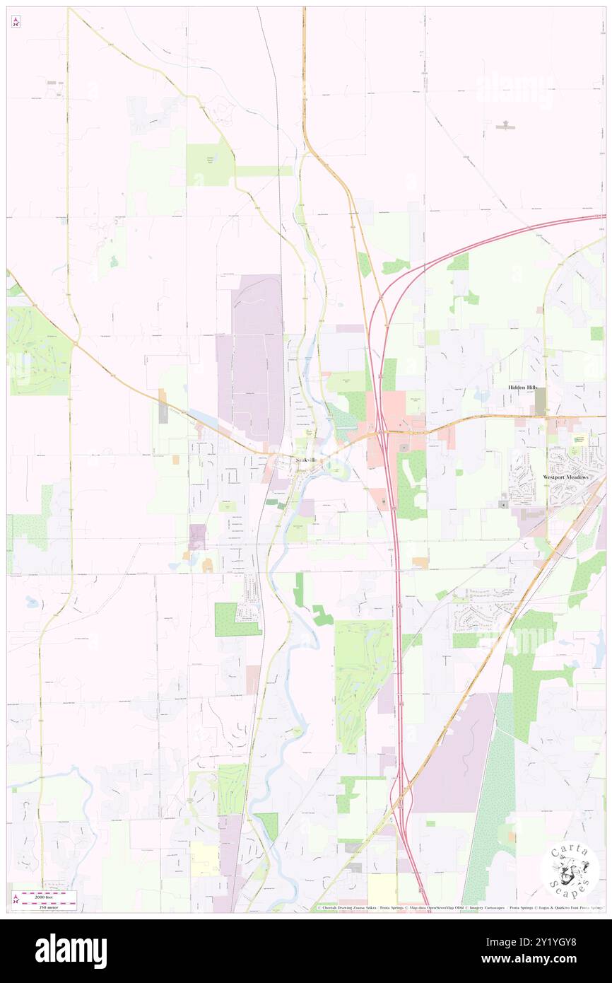 Saukville, Ozaukee County, USA, USA, Wisconsin, n 43 22' 54''', S 87 56' 26'', Karte, Cartascapes Map, veröffentlicht 2024. Erkunden Sie Cartascapes, eine Karte, die die vielfältigen Landschaften, Kulturen und Ökosysteme der Erde enthüllt. Reisen Sie durch Zeit und Raum und entdecken Sie die Verflechtungen der Vergangenheit, Gegenwart und Zukunft unseres Planeten. Stockfoto