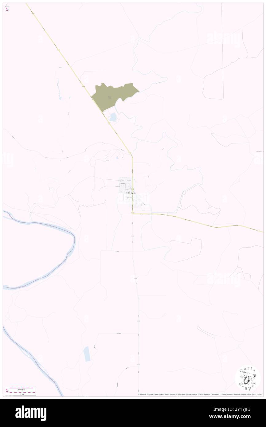 El Indio, Maverick County, USA, USA, Texas, n 28 30' 42'', S 100 18' 40'', Karte, Cartascapes Map, veröffentlicht 2024. Erkunden Sie Cartascapes, eine Karte, die die vielfältigen Landschaften, Kulturen und Ökosysteme der Erde enthüllt. Reisen Sie durch Zeit und Raum und entdecken Sie die Verflechtungen der Vergangenheit, Gegenwart und Zukunft unseres Planeten. Stockfoto