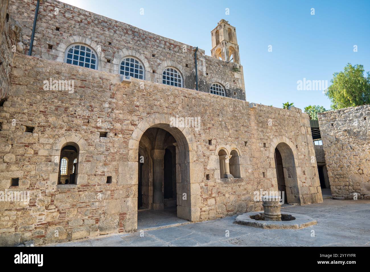 St. Nicholas Church, Santa Claus Church, in Demre, Türkei. Es ist eine historische oströmische Basilika Kirche der antiken Stadt Myra. Stockfoto