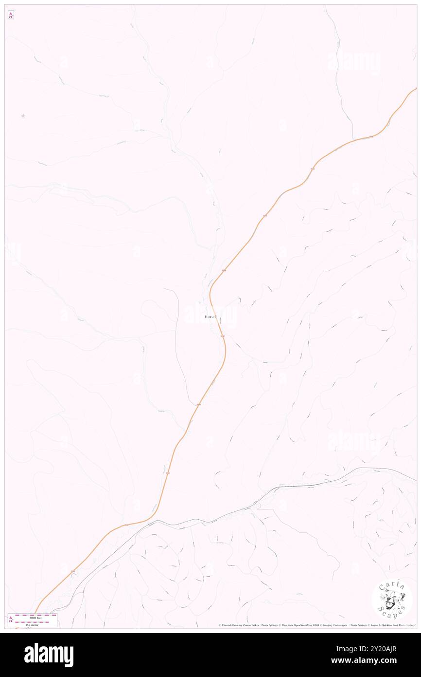 Russell, Costilla County, USA, Vereinigte Staaten, Colorado, n 37 33' 19'', S 105 17' 16'', Karte, Cartascapes Map, veröffentlicht 2024. Erkunden Sie Cartascapes, eine Karte, die die vielfältigen Landschaften, Kulturen und Ökosysteme der Erde enthüllt. Reisen Sie durch Zeit und Raum und entdecken Sie die Verflechtungen der Vergangenheit, Gegenwart und Zukunft unseres Planeten. Stockfoto