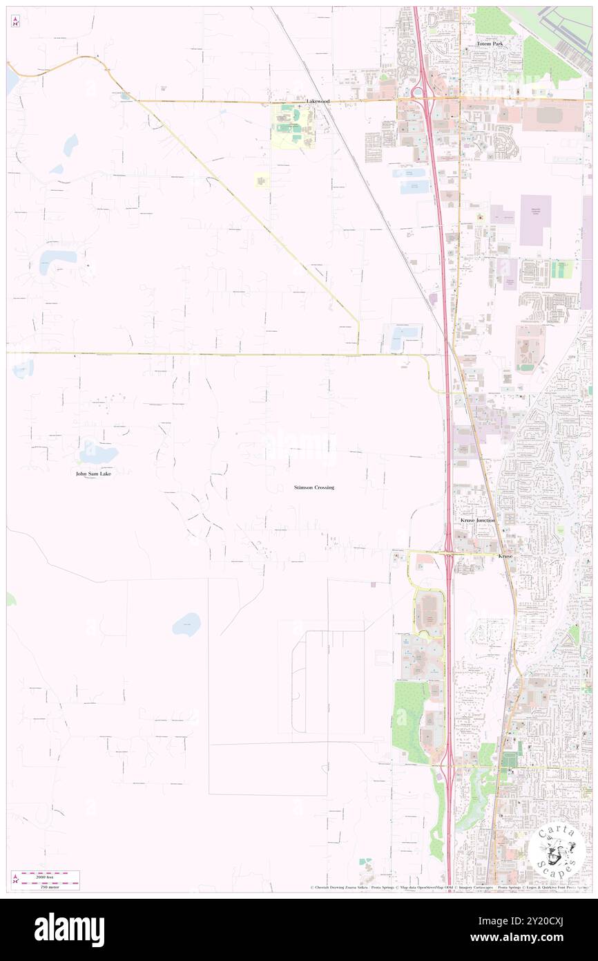 Stimson Crossing, Snohomish County, USA, Vereinigte Staaten, Washington, n 48 6' 43'', S 122 12' 38'', Karte, Cartascapes Map, veröffentlicht 2024. Erkunden Sie Cartascapes, eine Karte, die die vielfältigen Landschaften, Kulturen und Ökosysteme der Erde enthüllt. Reisen Sie durch Zeit und Raum und entdecken Sie die Verflechtungen der Vergangenheit, Gegenwart und Zukunft unseres Planeten. Stockfoto