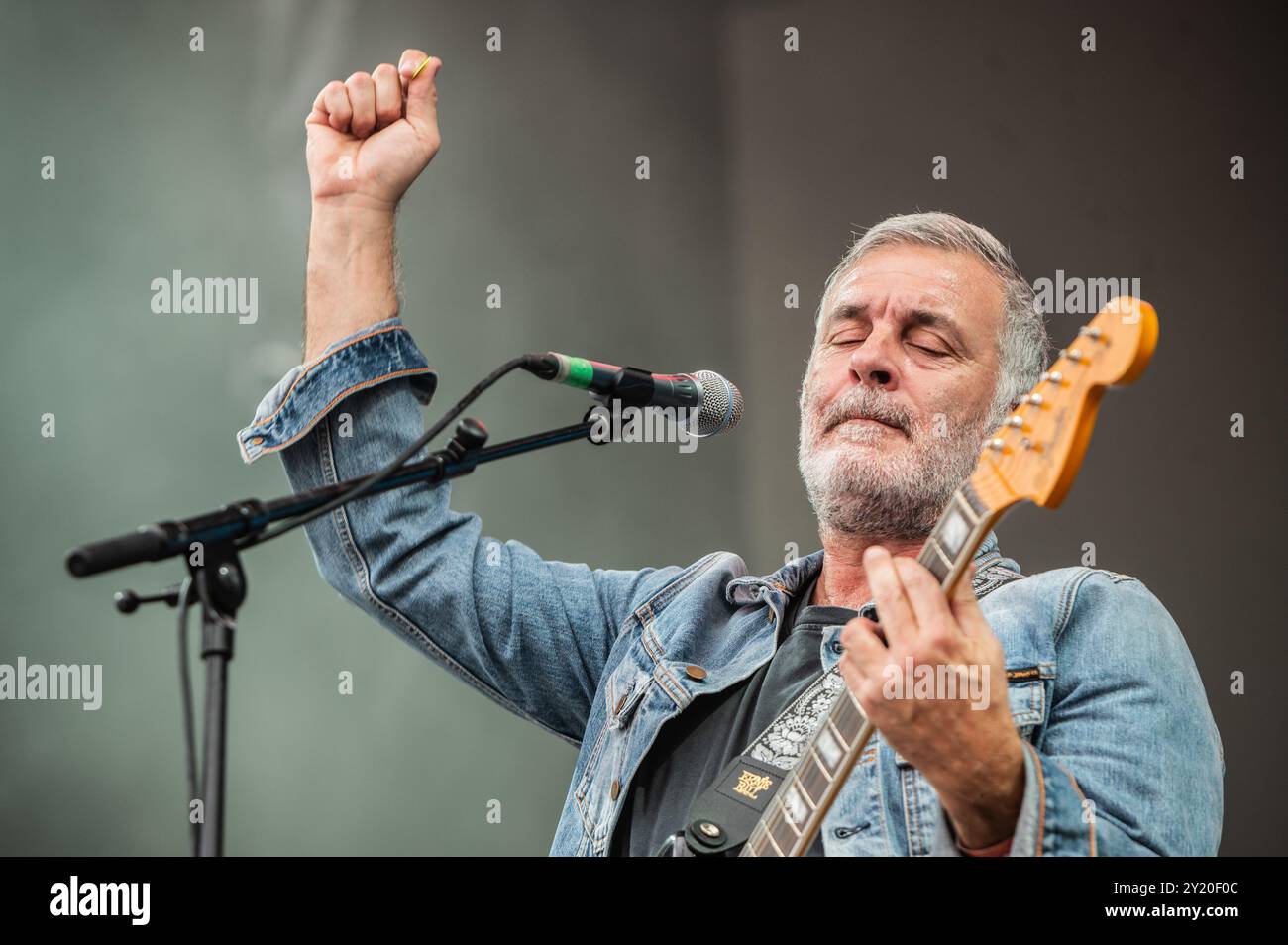 Festival Vive Latino España, tercera edición, celebrado en Zaragoza los días 6 y 7 de septiembre de 2024. Stockfoto