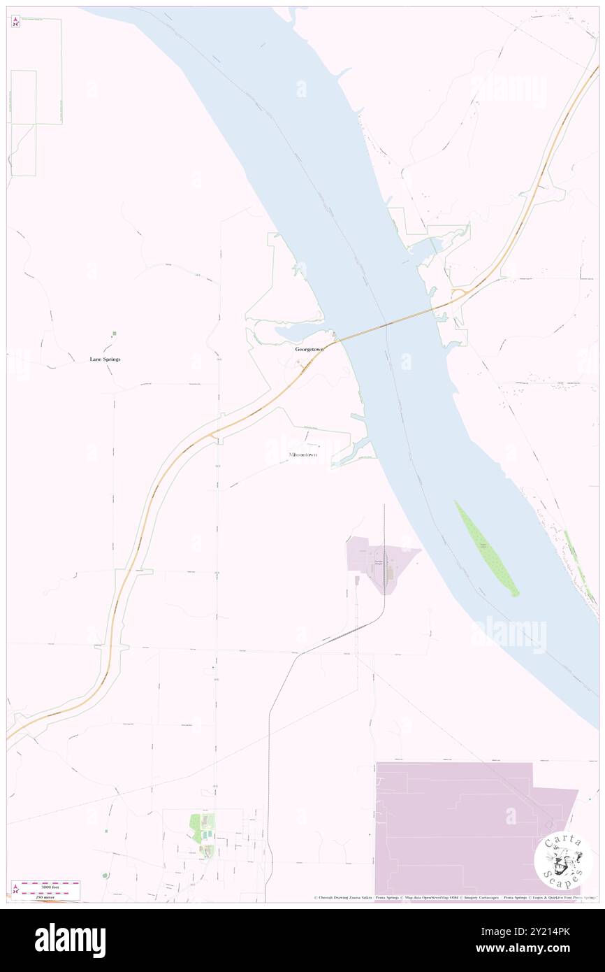 Mhoontown, Colbert County, USA, Vereinigte Staaten, Alabama, n 34 49' 15'', S 87 56' 50'', Karte, Cartascapes Map, veröffentlicht 2024. Erkunden Sie Cartascapes, eine Karte, die die vielfältigen Landschaften, Kulturen und Ökosysteme der Erde enthüllt. Reisen Sie durch Zeit und Raum und entdecken Sie die Verflechtungen der Vergangenheit, Gegenwart und Zukunft unseres Planeten. Stockfoto