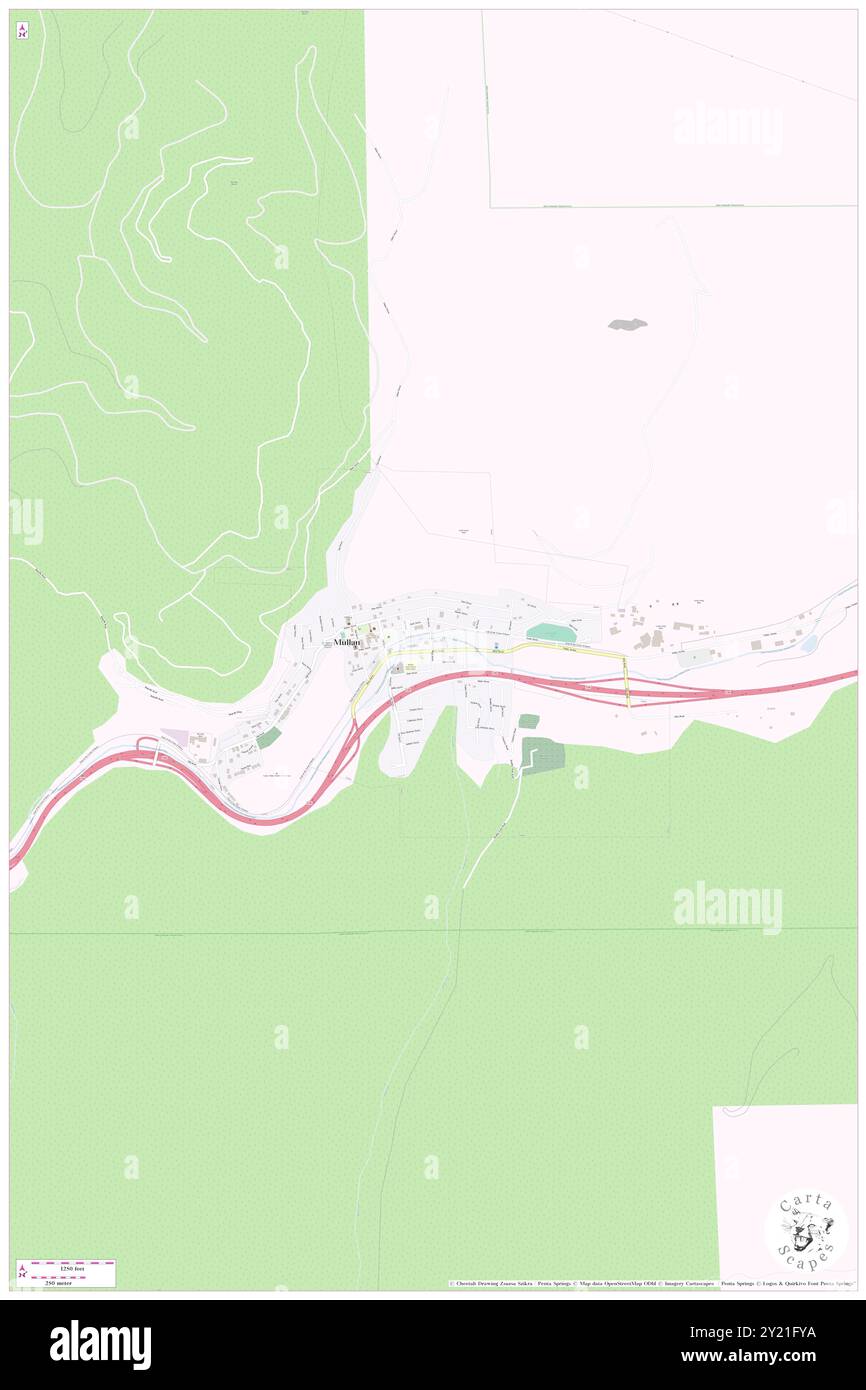 Mullan, Shoshone County, USA, USA, Idaho, n 47 28' 12'', S 115 48' 6'', Karte, Cartascapes Map, veröffentlicht 2024. Erkunden Sie Cartascapes, eine Karte, die die vielfältigen Landschaften, Kulturen und Ökosysteme der Erde enthüllt. Reisen Sie durch Zeit und Raum und entdecken Sie die Verflechtungen der Vergangenheit, Gegenwart und Zukunft unseres Planeten. Stockfoto