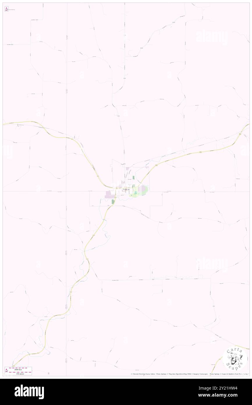 Wilton, Monroe County, USA, USA, Wisconsin, n 43 48' 48'', S 90 31' 40'', Karte, Cartascapes Map, veröffentlicht 2024. Erkunden Sie Cartascapes, eine Karte, die die vielfältigen Landschaften, Kulturen und Ökosysteme der Erde enthüllt. Reisen Sie durch Zeit und Raum und entdecken Sie die Verflechtungen der Vergangenheit, Gegenwart und Zukunft unseres Planeten. Stockfoto