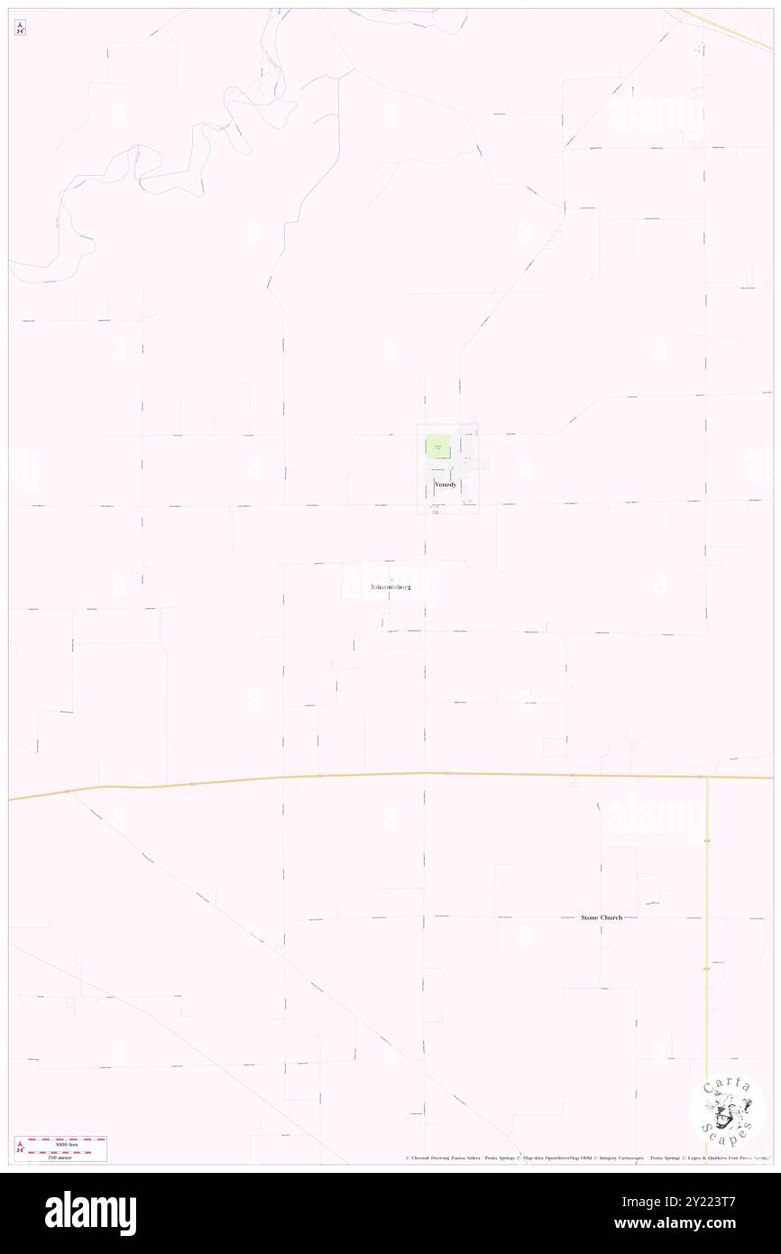 Johannisburg, Washington County, USA, USA, Illinois, n 38 23' 4'', S 89 39' 11'', Karte, Cartascapes Map, veröffentlicht 2024. Erkunden Sie Cartascapes, eine Karte, die die vielfältigen Landschaften, Kulturen und Ökosysteme der Erde enthüllt. Reisen Sie durch Zeit und Raum und entdecken Sie die Verflechtungen der Vergangenheit, Gegenwart und Zukunft unseres Planeten. Stockfoto