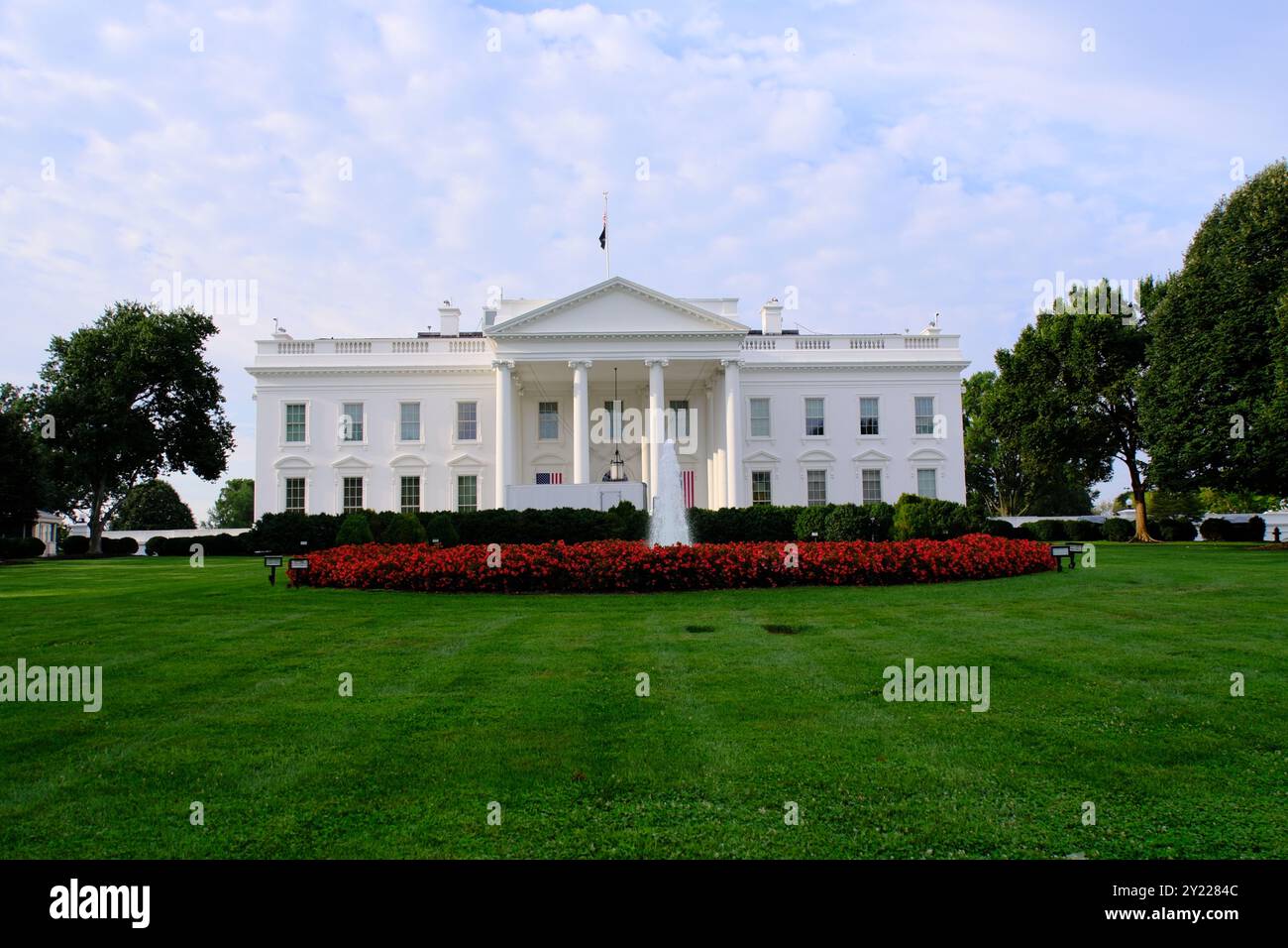 Außenansicht des United States Whitehouse in Washington, DC, USA Stockfoto