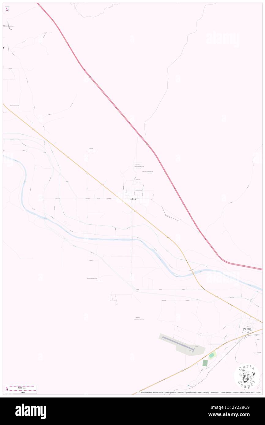 Salem, Doña Ana County, USA, USA, New Mexico, n 32 42' 27'', S 107 12' 47'', Karte, Cartascapes Map, veröffentlicht 2024. Erkunden Sie Cartascapes, eine Karte, die die vielfältigen Landschaften, Kulturen und Ökosysteme der Erde enthüllt. Reisen Sie durch Zeit und Raum und entdecken Sie die Verflechtungen der Vergangenheit, Gegenwart und Zukunft unseres Planeten. Stockfoto