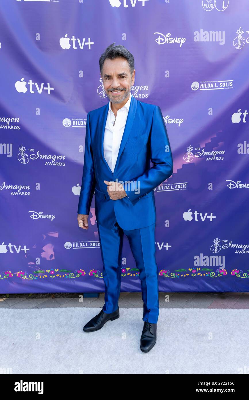 Los Angeles, USA. September 2024. Schauspieler Eugenio Derbez nimmt am 8. September 2024 an der Plaza de Cultura y Artes, Los Angeles, CA, 39. Annual Imagen Awards Teil, die Latino Excellence feiern Stockfoto