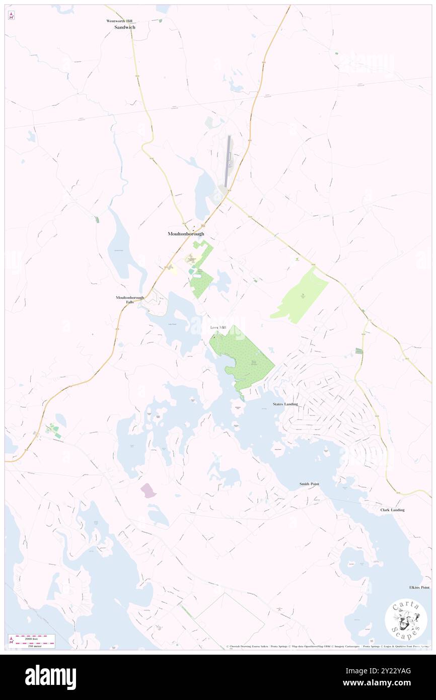 Lees Mill, Carroll County, USA, USA, New Hampshire, n 43 44' 21'', S 71 23' 23'', Karte, Cartascapes Map, veröffentlicht 2024. Erkunden Sie Cartascapes, eine Karte, die die vielfältigen Landschaften, Kulturen und Ökosysteme der Erde enthüllt. Reisen Sie durch Zeit und Raum und entdecken Sie die Verflechtungen der Vergangenheit, Gegenwart und Zukunft unseres Planeten. Stockfoto