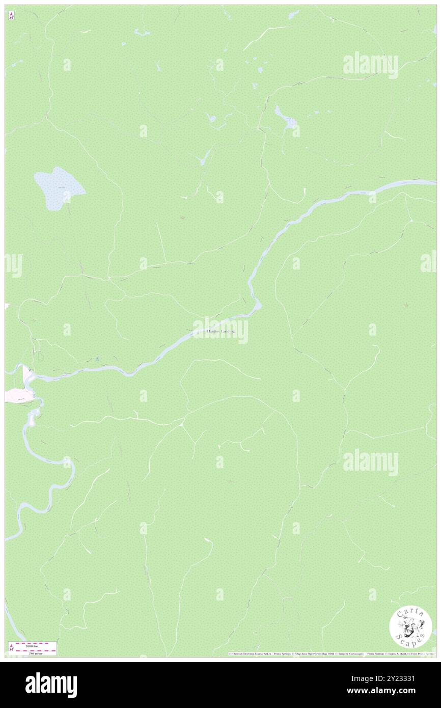 Hayden Landing, Somerset County, USA, Vereinigte Staaten, Maine, n 45 18' 27'', S 70 10' 42'', Karte, Cartascapes Map, veröffentlicht 2024. Erkunden Sie Cartascapes, eine Karte, die die vielfältigen Landschaften, Kulturen und Ökosysteme der Erde enthüllt. Reisen Sie durch Zeit und Raum und entdecken Sie die Verflechtungen der Vergangenheit, Gegenwart und Zukunft unseres Planeten. Stockfoto