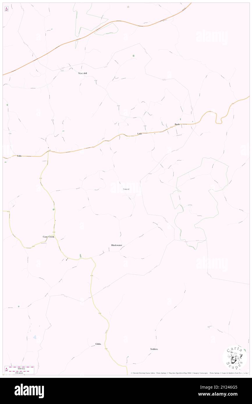 Sasser, Laurel County, USA, USA, Kentucky, n 37 4' 17'', S 83 53' 27'', Karte, Cartascapes Map, veröffentlicht 2024. Erkunden Sie Cartascapes, eine Karte, die die vielfältigen Landschaften, Kulturen und Ökosysteme der Erde enthüllt. Reisen Sie durch Zeit und Raum und entdecken Sie die Verflechtungen der Vergangenheit, Gegenwart und Zukunft unseres Planeten. Stockfoto