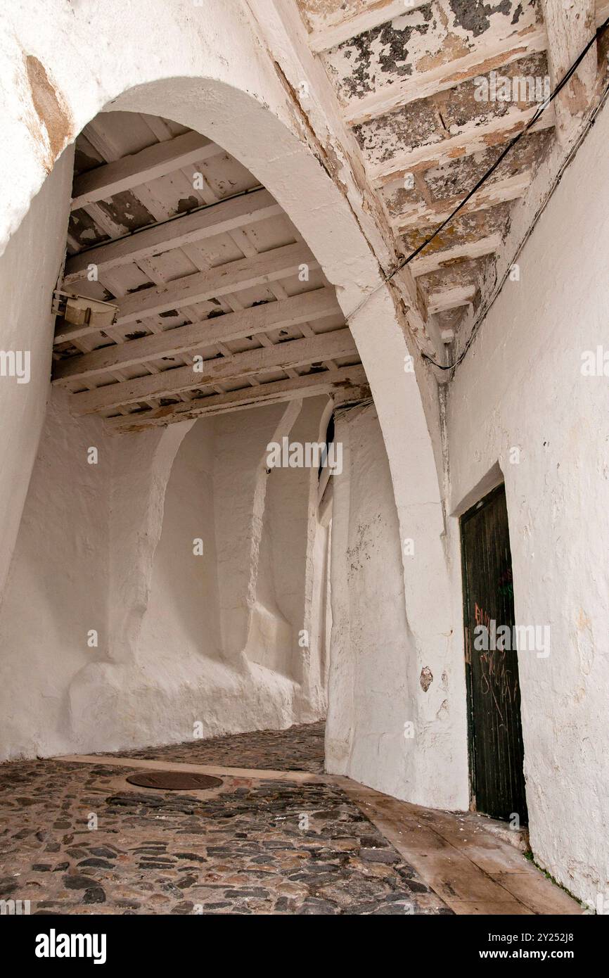 Pont des General. Maó. Menorca. Balearen .Spanien. Stockfoto